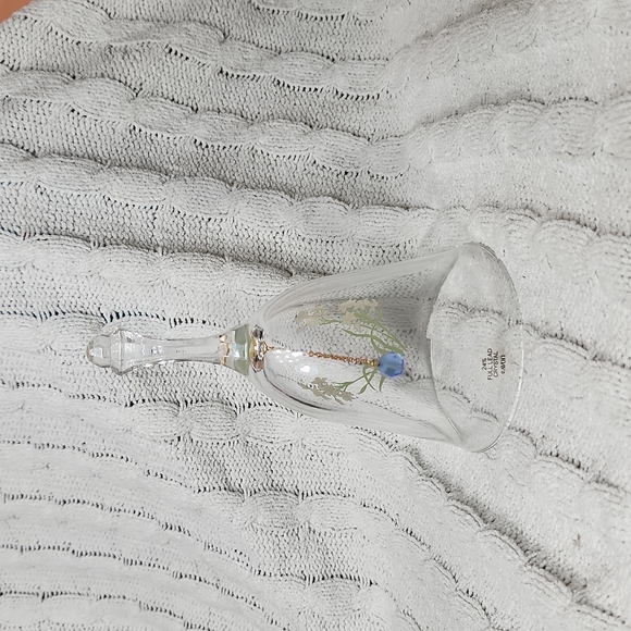 🕸Vintage Avon Floral Crystal Decorative Bell - Picture 4 of 10